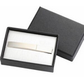 2 Tone Silver Metal Tie Bar